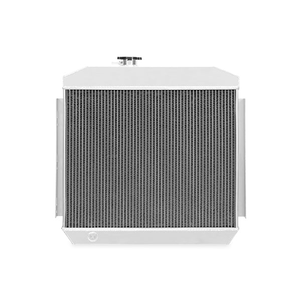 Mishimoto 55-57 Chevrolet Bel-Air X-Line Aluminum Radiator - MMRAD-BEL-55X for 1955-1957 Chevrolet Bel Air - angle view