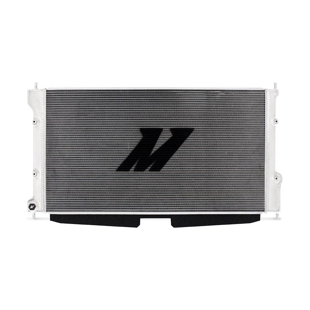 Mishimoto 2022+ Subaru BRZ / Toyota GR86 H4 2.4L Performance Aluminum Radiator - MMRAD-BRZ-22 for 2022-2025 Subaru BRZ - angl