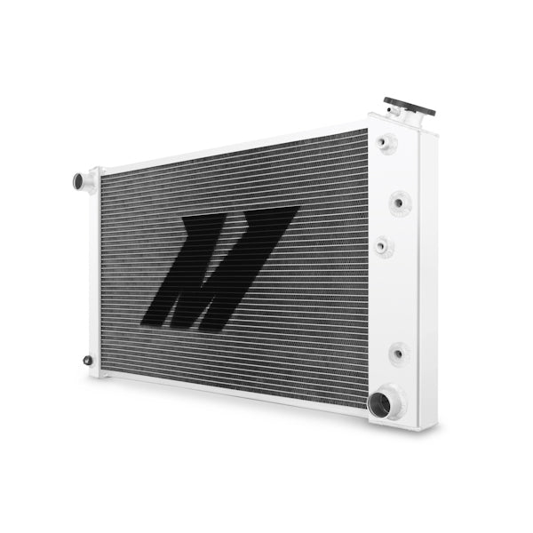 Mishimoto 70-81 Chevy Camaro Aluminum Radiator - MMRAD-CAM-70 for 1969-1981 Chevrolet Camaro - installed view