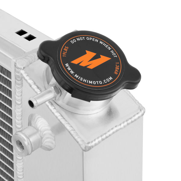 Mishimoto 70-81 Chevy Camaro Aluminum Radiator - MMRAD-CAM-70 for 1969-1981 Chevrolet Camaro - close-up