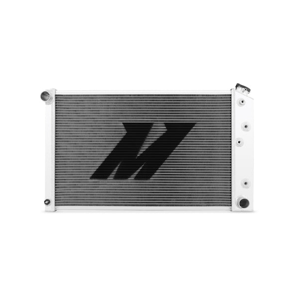 Mishimoto 70-81 Chevy Camaro Aluminum Radiator - MMRAD-CAM-70 for 1969-1981 Chevrolet Camaro - side view