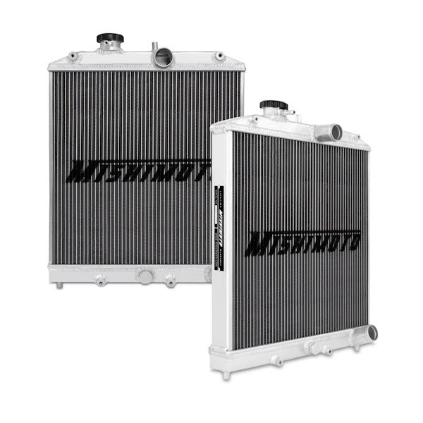 Mishimoto 92-00 Honda Civic / 93-97 Del Sol Manual Aluminum Radiator - MMRAD-CIV-92 for 1992-2000 Honda Civic - package conte