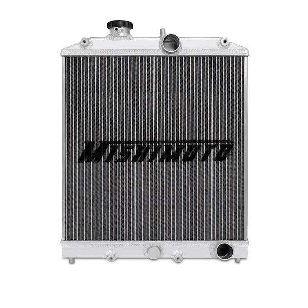 Mishimoto 92-00 Honda Civic / 93-97 Del Sol Manual Aluminum Radiator - MMRAD-CIV-92 for 1992-2000 Honda Civic - side view