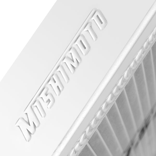 Mishimoto 92-00 Honda Civic / 93-97 Del Sol Manual Aluminum Radiator - MMRAD-CIV-92 for 1992-2000 Honda Civic - angle view