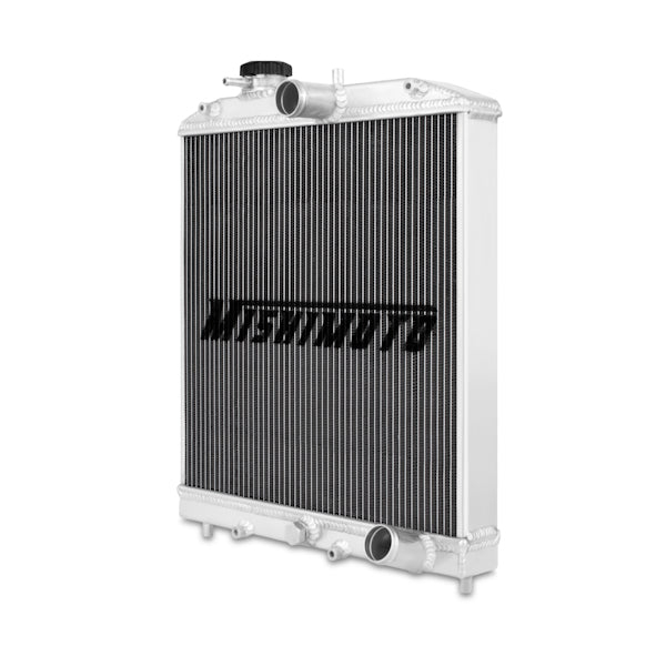 Mishimoto 92-00 Honda Civic / 93-97 Del Sol Manual Aluminum Radiator - MMRAD-CIV-92 for 1992-2000 Honda Civic - close-up