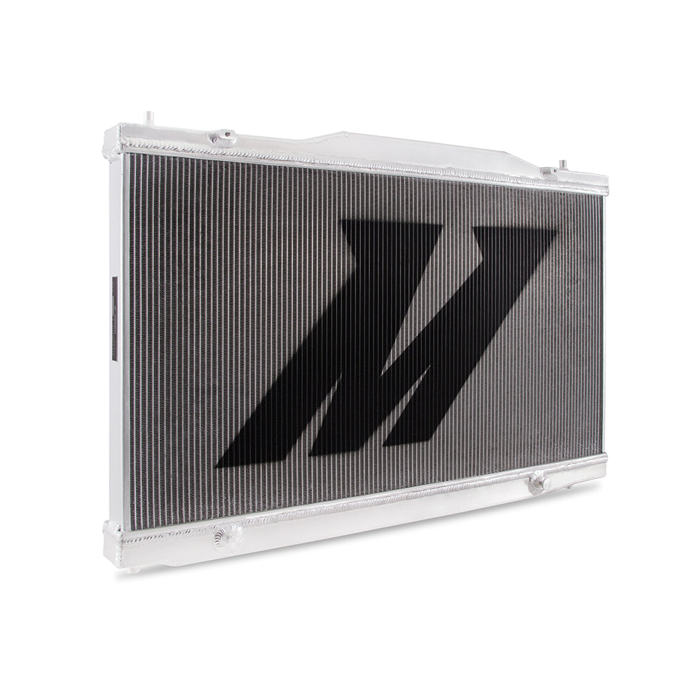 Mishimoto 2017+ Honda Civic Type R Performance Aluminum Radiator - MMRAD-CTR-17 for 2017-2022 Honda Civic Type R - angle view