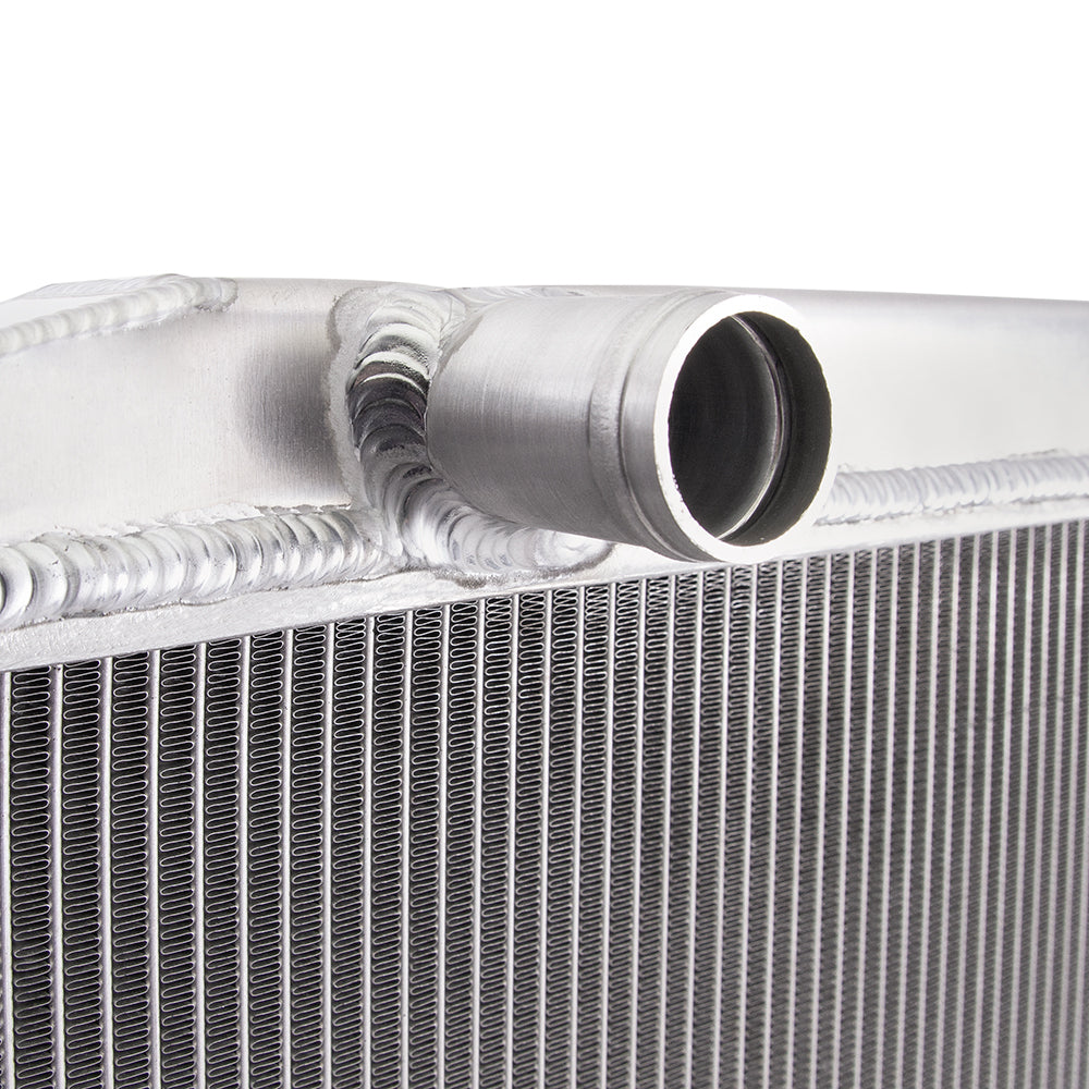 Mishimoto 2017+ Honda Civic Type R Performance Aluminum Radiator - MMRAD-CTR-17 for 2017-2022 Honda Civic Type R - close-up