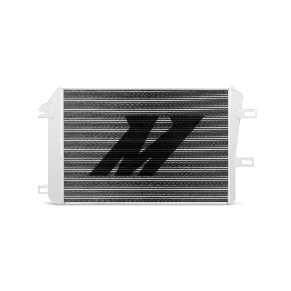 Mishimoto 06-10 Chevy 6.6L Duramax Radiator - MMRAD-DMAX-06 for 2006-2010 Chevrolet Silverado 2500 - angle view