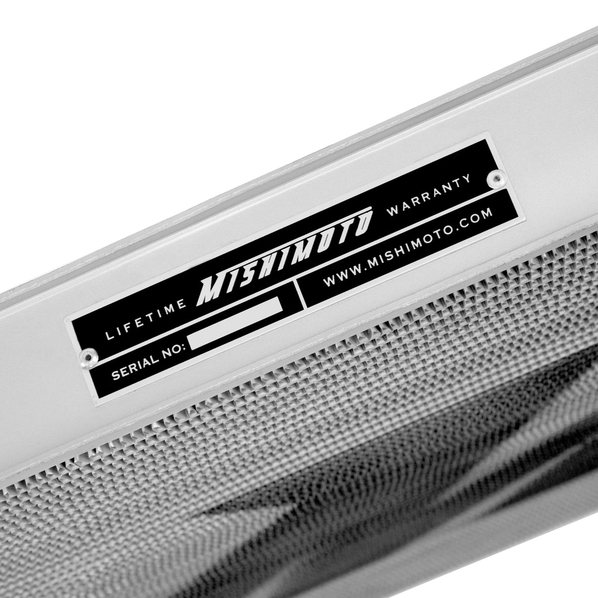 Mishimoto 06-10 Chevy 6.6L Duramax Radiator - MMRAD-DMAX-06 for 2006-2010 Chevrolet Silverado 2500 - installed view