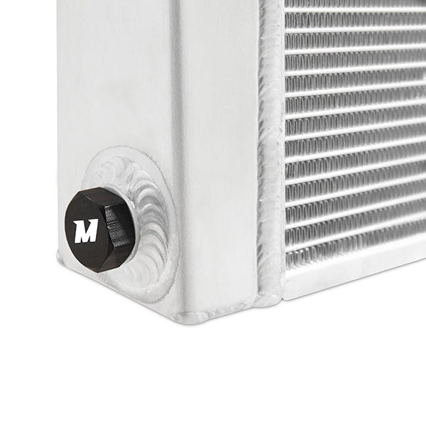 Mishimoto 11+ Chevy 6.6L Duramax Radiator - MMRAD-DMAX-11 for 2011-2016 Chevrolet Silverado 2500 - installed view