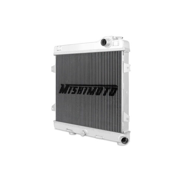 Mishimoto 87-91 BMW E30 M3 Manual Aluminum Radiator - MMRAD-E30-82 for 1984-1993 BMW 3 Series - close-up