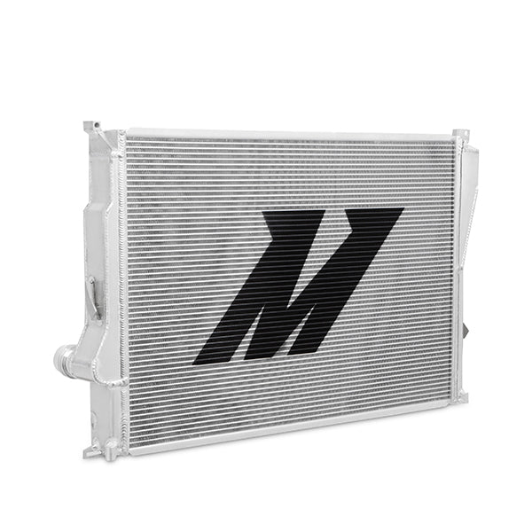 Mishimoto 01-06 BMW M3 3.2L Performance Aluminum Radiator - MMRAD-E46-01 for 1999-2006 BMW 3 Series - side view