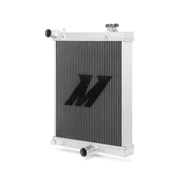 Mishimoto 03-07 Mitsubishi Lancer Evo Manual Aluminum Radiator - MMRAD-EVO-01 for 2003-2006 Mitsubishi Lancer - installed vie