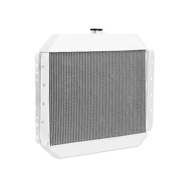 Mishimoto 70-79 Ford F-Series C/K  X-Line Aluminum Radiator - MMRAD-F1G-70X for 1973-1979 Ford F 100 - installed view