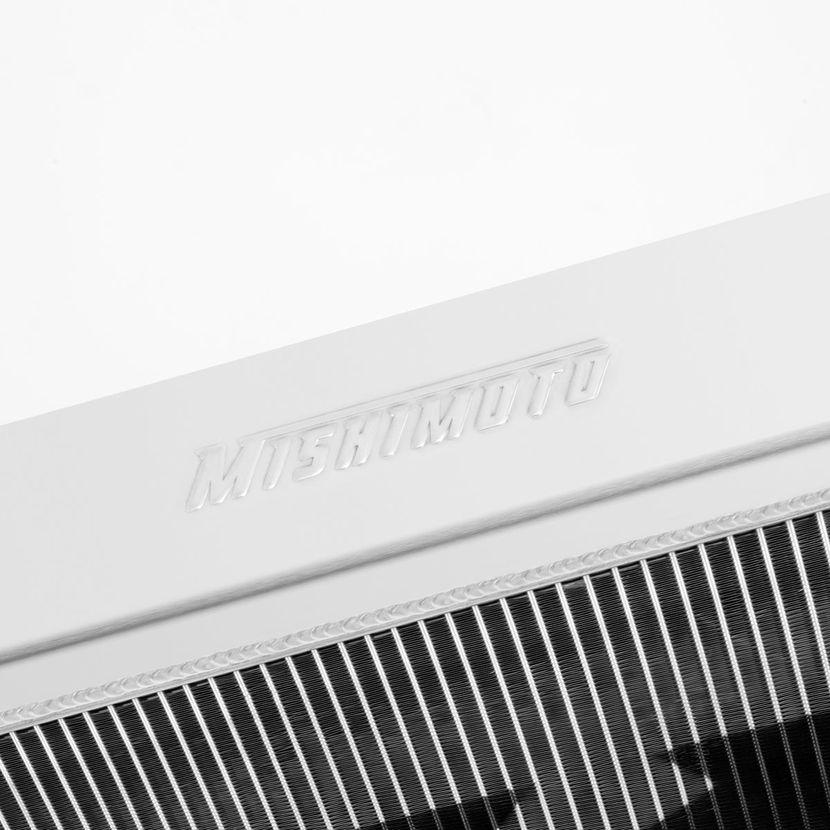 Mishimoto 95-97 Ford 7.3L Powerstroke Radiator - MMRAD-F2D-95 for 1995-1997 Ford F 250 - installed view