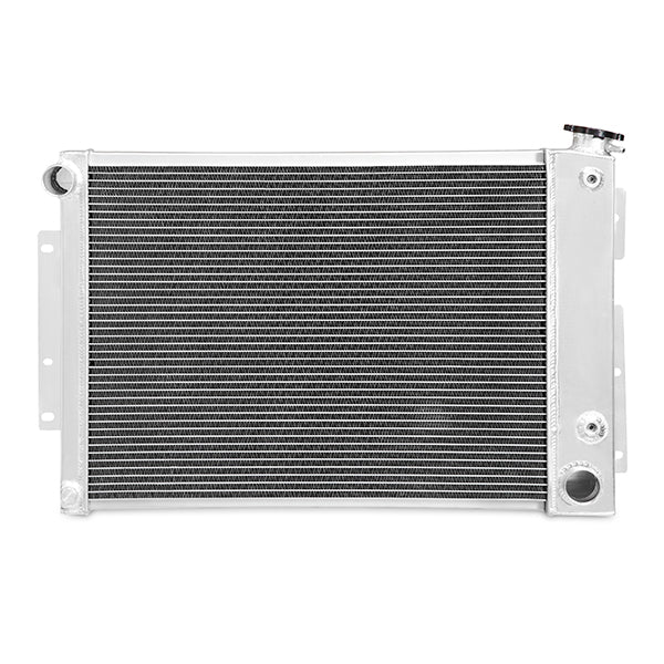 Mishimoto 67-69 Pontiac Firebird X-Line Performance Aluminum Radiator - MMRAD-FIR-67X for 1967-1969 Chevrolet Camaro - side v