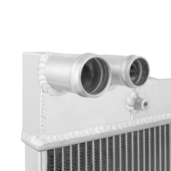 Mishimoto 07-08 Honda Fit/02-08 Jazz Performance Aluminum Radiator - MMRAD-FIT-07 for 2007-2008 Honda Fit - installed view