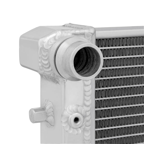 Mishimoto 99-02 Volkswagen Golf Manual Aluminum Radiator - MMRAD-GLF-99 for 1999-2006 Volkswagen Golf - installed view