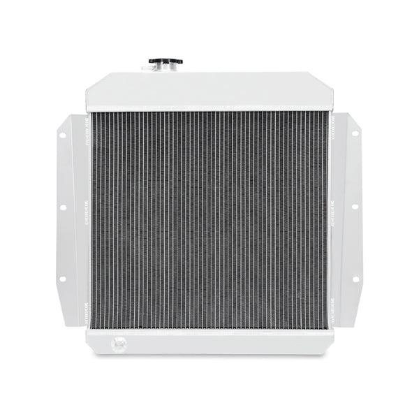 Mishimoto 55-59 GM 3100 Series X-Line Aluminum Radiator - MMRAD-GMT-55X for 1955-1957 Chevrolet Truck - detail view