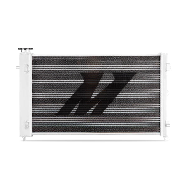 Mishimoto 05-06 Pontiac GTO Performance Aluminum Radiator - MMRAD-GTO-05 for 2005-2006 Pontiac GTO - angle view