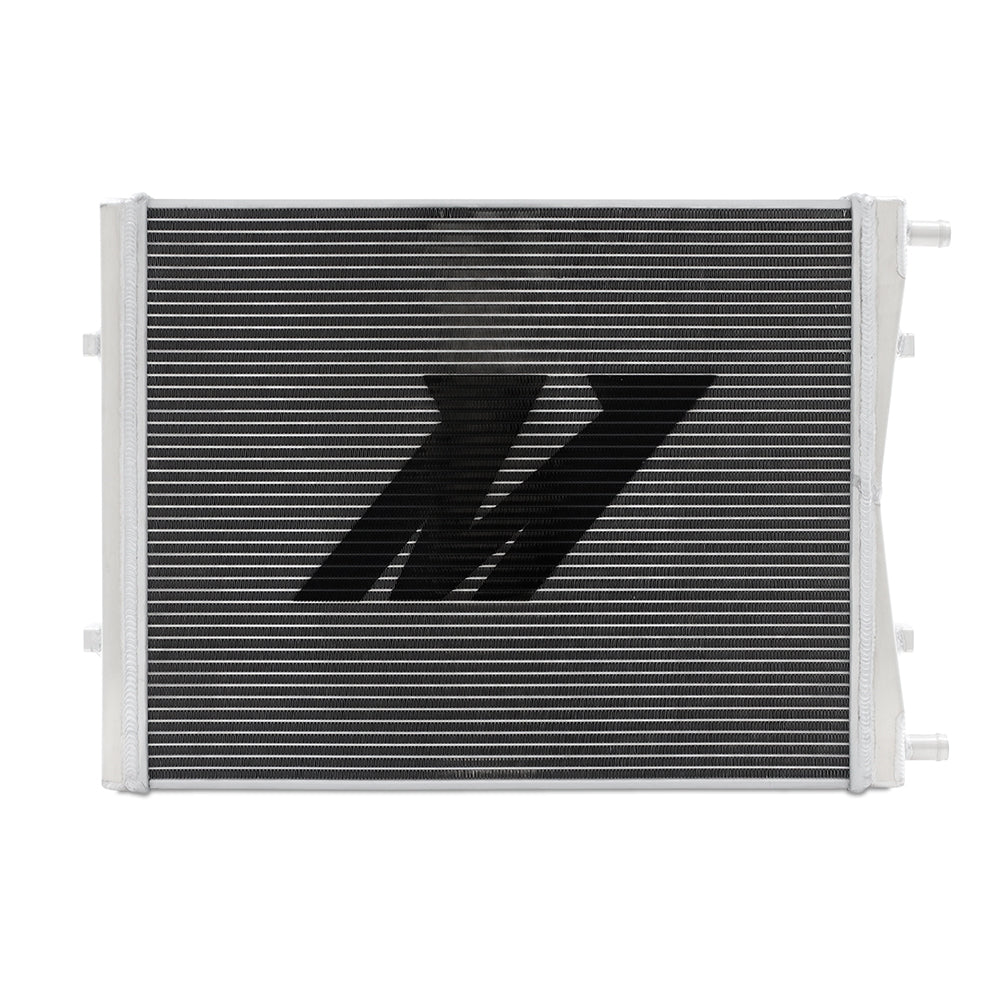 Mishimoto Universal Dual-Pass Air-to-Water Heat Exchanger (1000HP) - MMRAD-HE-03 by Mishimoto - installed view