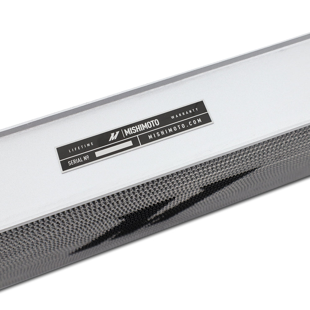 Mishimoto Universal Dual-Pass Air-to-Water Heat Exchanger (1500HP) - MMRAD-HE-04 by Mishimoto - installed view