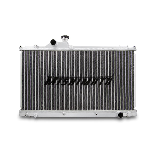 Mishimoto 01-05 Lexus IS300 Manual Aluminum Radiator - MMRAD-IS300-01 for 2001-2005 Lexus IS - angle view