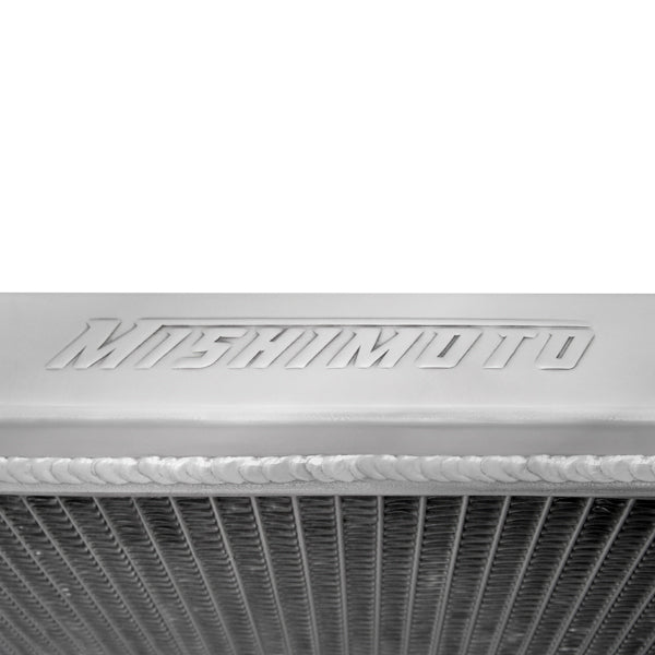 Mishimoto 01-05 Lexus IS300 Manual Aluminum Radiator - MMRAD-IS300-01 for 2001-2005 Lexus IS - close-up