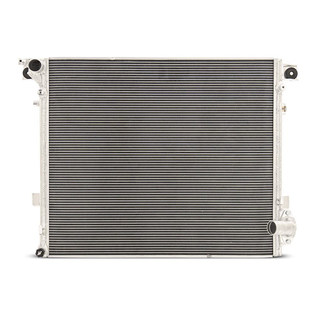 Mishimoto 2018+ Jeep Wrangler JL Performance Aluminum Radiator - MMRAD-JL-18 for 2018-2026 Jeep Wrangler - detail view