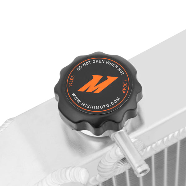 Mishimoto 96-00 Honda Civic K-Series Swap Aluminum Radiator - MMRAD-K20-EK for 1996-2000 Honda Civic - installed view