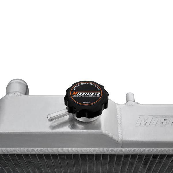 Mishimoto 90-97 Mazda Miata Manual Aluminum Radiator - MMRAD-MIA-90 for 1990-1997 Mazda Miata - installed view