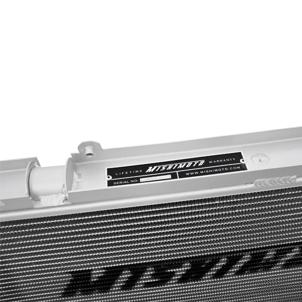 Mishimoto 90-97 Toyota MR2 Turbo Manual Aluminum Radiator - MMRAD-MR2-90 for 1991-1995 Toyota MR2 - close-up