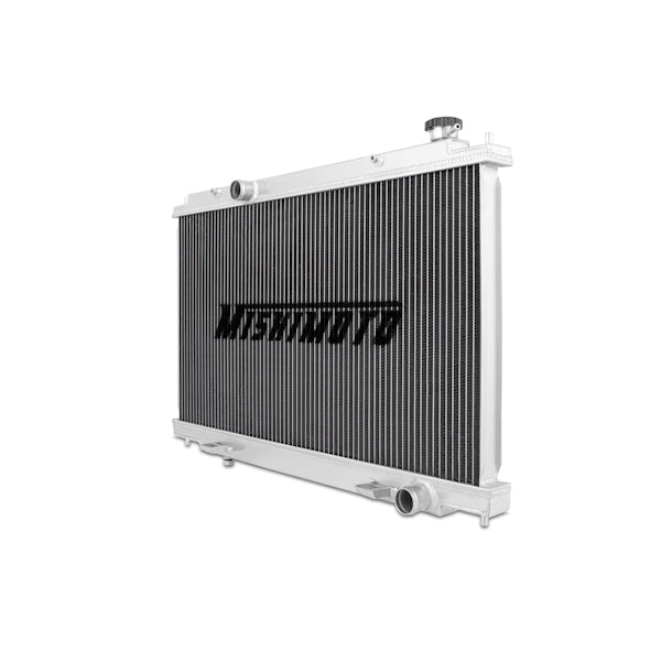 Mishimoto 04-08 Nissan Maxima Manual Aluminum Radiator - MMRAD-NIS-08 for 2004-2008 Nissan Maxima - close-up
