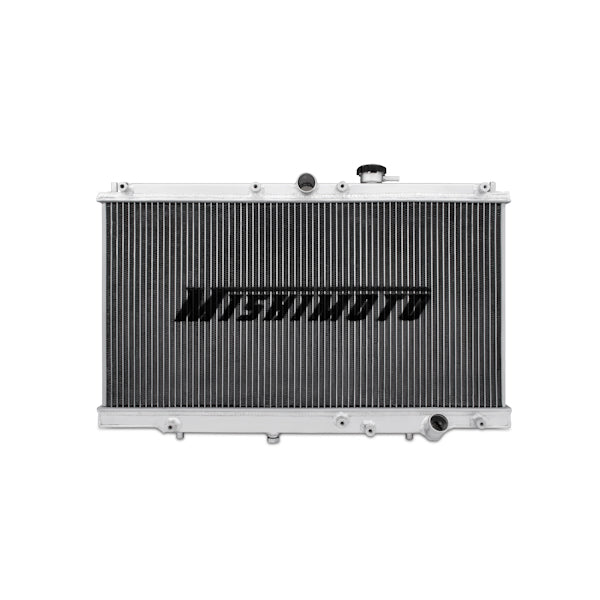 Mishimoto 97-01 Honda Prelude Manual Aluminum Radiator - MMRAD-PRE-97 for 1997-2001 Honda Prelude - rear view