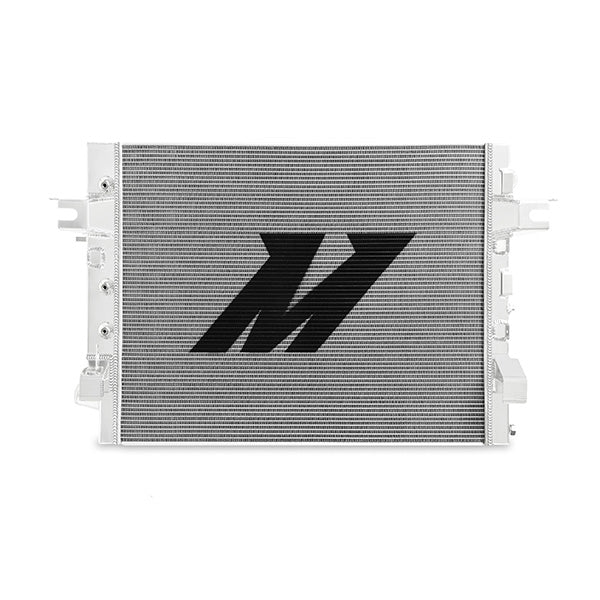 Mishimoto 13+ Ram 2500/3500 6.7L Cummins Aluminum Radiator - MMRAD-RAM-13 for 2013-2018 Ram 2500 - detail view