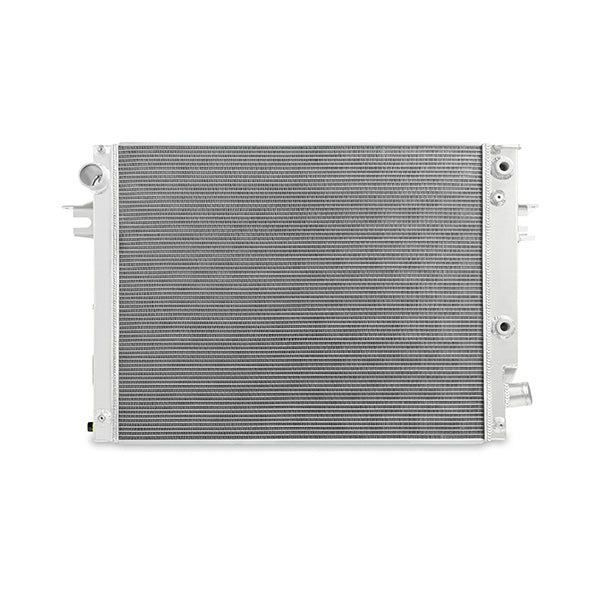 Mishimoto 13+ Ram 2500/3500 6.7L Cummins Aluminum Radiator - MMRAD-RAM-13 for 2013-2018 Ram 2500 - installed view