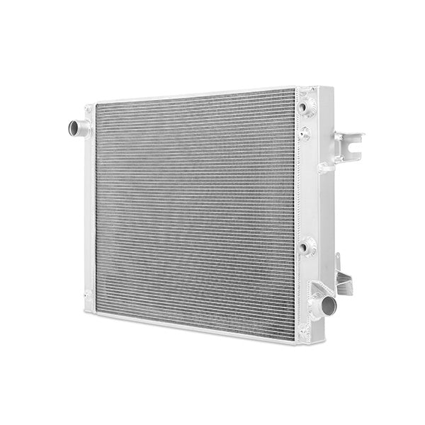 Mishimoto 13+ Ram 2500/3500 6.7L Cummins Aluminum Radiator - MMRAD-RAM-13 for 2013-2018 Ram 2500 - rear view