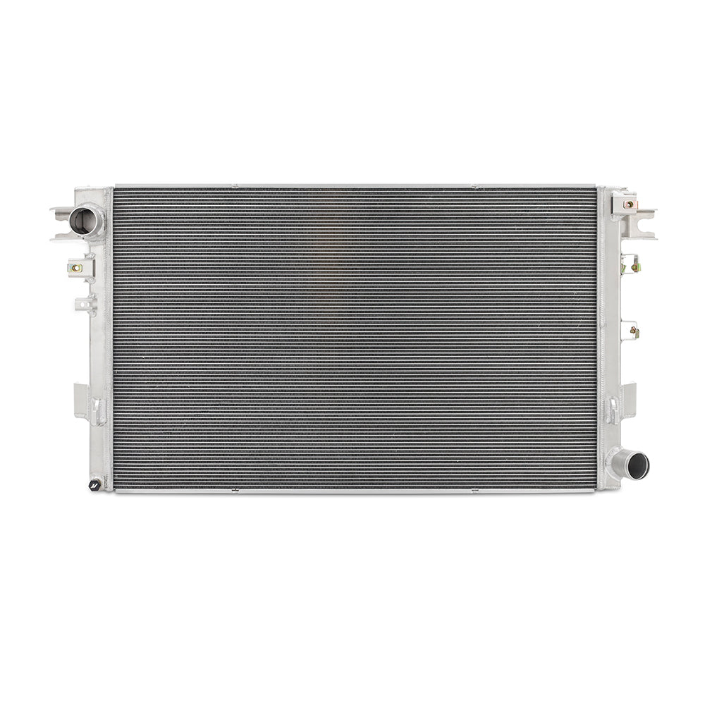 Mishimoto 2019+ Ram 6.7L Cummins Performance Aluminum Radiator - MMRAD-RAM-19 for 2019-2024 Ram 2500 - detail view