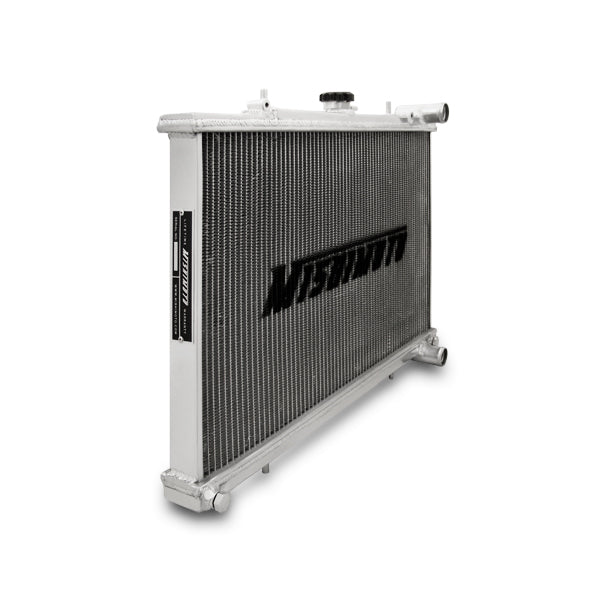 Mishimoto R32 Nissan Skyline Manual Aluminum Radiator - MMRAD-RHD-R32 by Mishimoto - side view