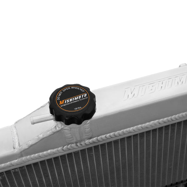 Mishimoto 02-04 Acura RSX Manual Aluminum Radiator - MMRAD-RSX-02 for 2002-2006 Acura RSX - rear view