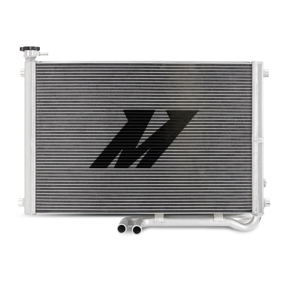 Mishimoto 2016+ Polaris RZR XP Turbo Aluminum Radiator Relocation Kit - MMRAD-RZR-16E for 2016-2024 Polaris RZR XP - rear vie