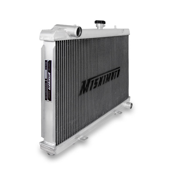 Mishimoto 89-94 Nissan 240sx S13 SR20DET Aluminum Radiator (MMRAD-S13-90SR) - MMRAD-S13-89SR for 1989-1994 Nissan 240SX - clo