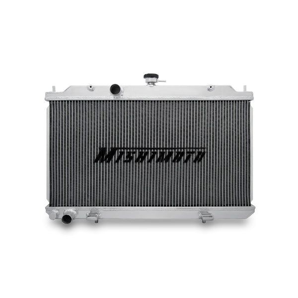 Mishimoto 00-05 Nissan Sentra SE-R Vspec Manual Aluminum Radiator - MMRAD-SEN-00 for 2002-2009 Nissan Sentra - side view