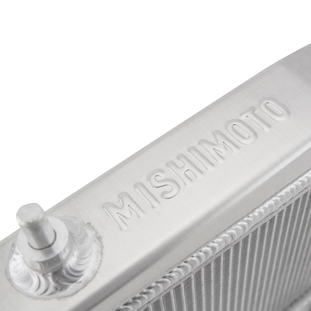Mishimoto 2020+ Toyota Supra Aluminum Auxiliary Radiators - MMRAD-SUP-20A for 2020-2025 BMW 3 Series - close-up