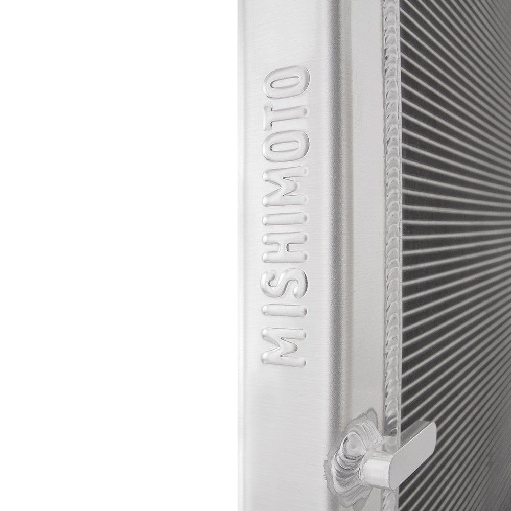 Mishimoto 2020+ Toyota Supra GR 3.0L Performance Aluminum Radiator - MMRAD-SUP-20 for 2019-2026 BMW Z4 - side view