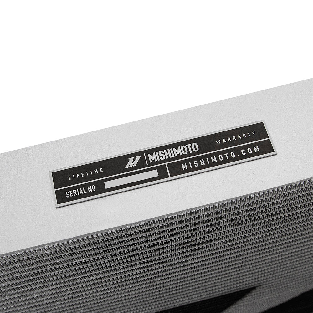 Mishimoto 2020+ Toyota Supra GR 3.0L Performance Aluminum Radiator - MMRAD-SUP-20 for 2019-2026 BMW Z4 - rear view