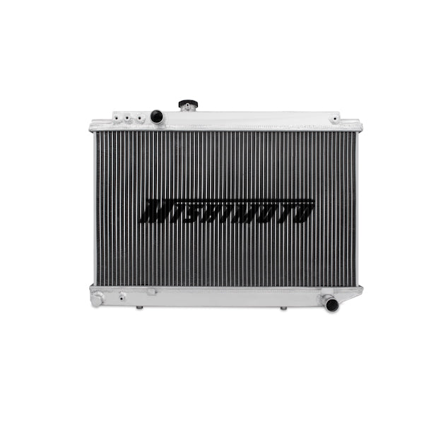 Mishimoto 86-93 Toyota Supra Manual Aluminum Radiator - MMRAD-SUP-86 for 1986-1992 Toyota Supra - detail view