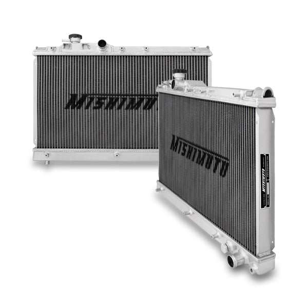 Mishimoto 94-99 Toyota Celica GT/GT4 Manual Aluminum Radiator - MMRAD-T200-94 for 1994-1999 Toyota Celica - installed view
