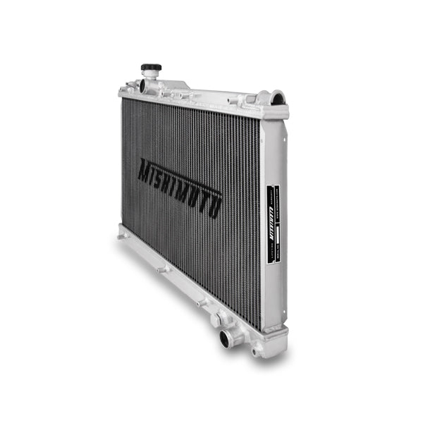 Mishimoto 94-99 Toyota Celica GT/GT4 Manual Aluminum Radiator - MMRAD-T200-94 for 1994-1999 Toyota Celica - angle view