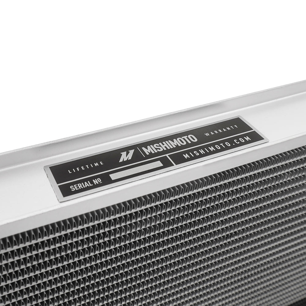 Mishimoto 05-15 Toyota Tacoma 4.0L Performance Aluminum Radiator - MMRAD-TAC-05 for 2005-2015 Toyota Tacoma - side view